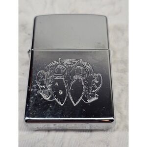 Xxx Zippo Lighter Etched Dutch Clogs 2001 Vintage J 01 USA